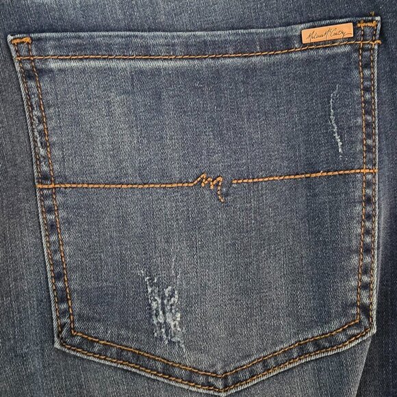 Melissa McCarthy Seven7 Dark Wash Girlfriend Jeans - Picture 4 of 10